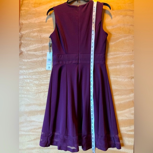 NWT Woman’s Calvin Klein dress, new with tags, size 6 color plum - Picture 3 of 12